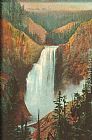 Norman Parkinson Great Falls, Yellowstone Park, Montana painting